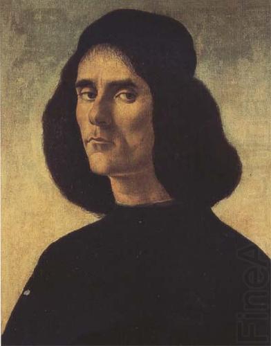 Portrait of Michele Marullo, Sandro Botticelli